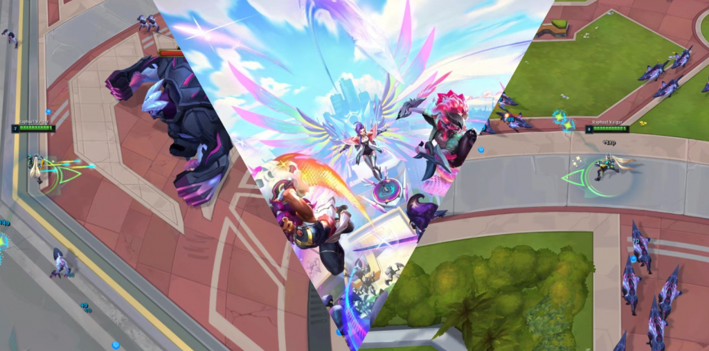 League Act 2 Set for Music Theme