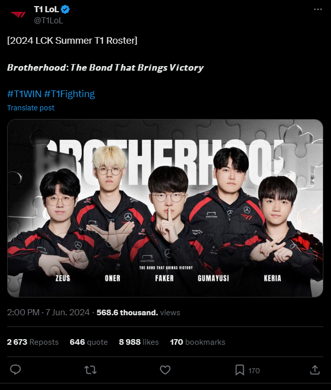 Match against Gen.G Esports