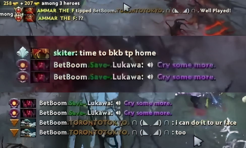 dota 2 toxicity example