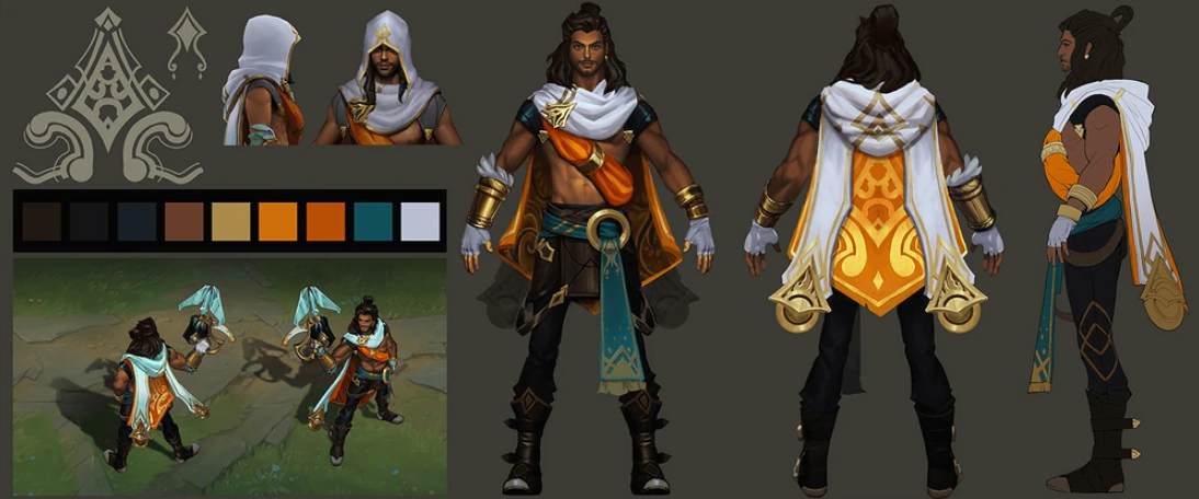 Akshan in League of Legends customization