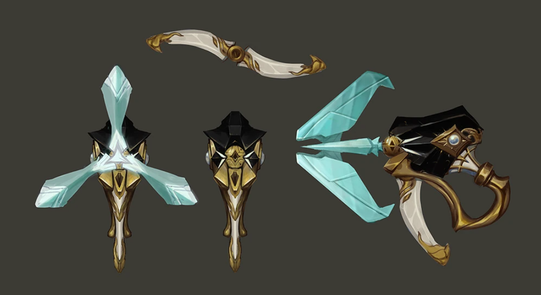 Akshan in League of Legends inventory to abilities