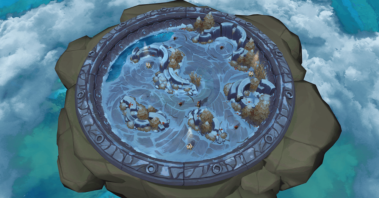 Arena Glacier Mode in LOL new