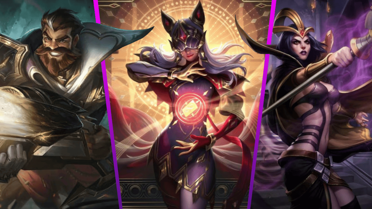 Hero selection at the start of a match in LoL new