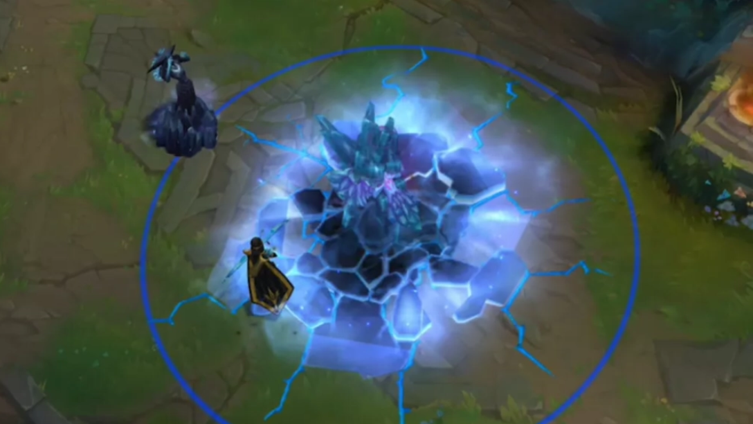 Lissandra Ice Tomb in LOL