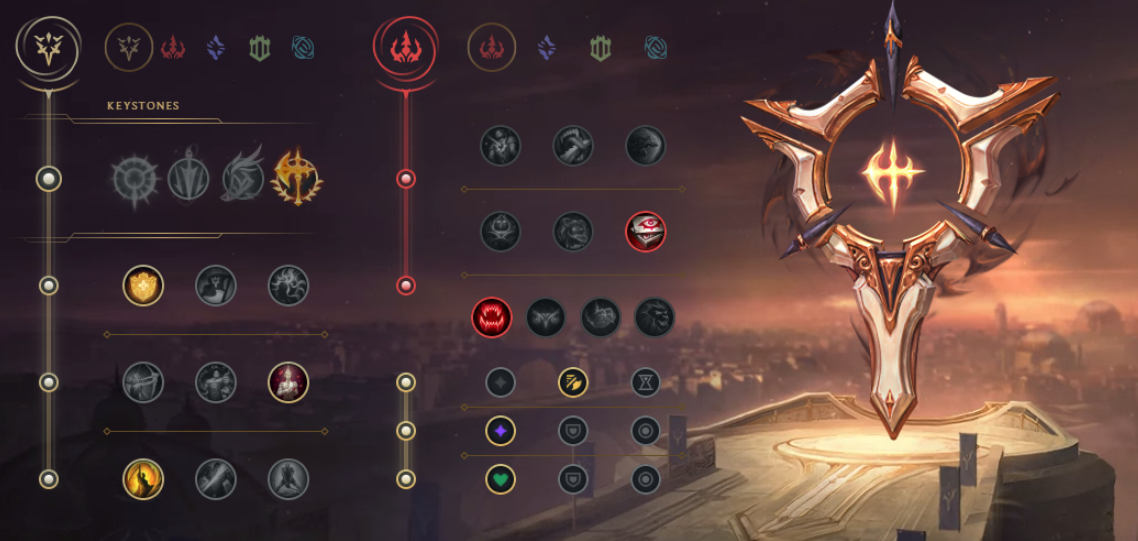 Samira in League of Legends Runes and Build