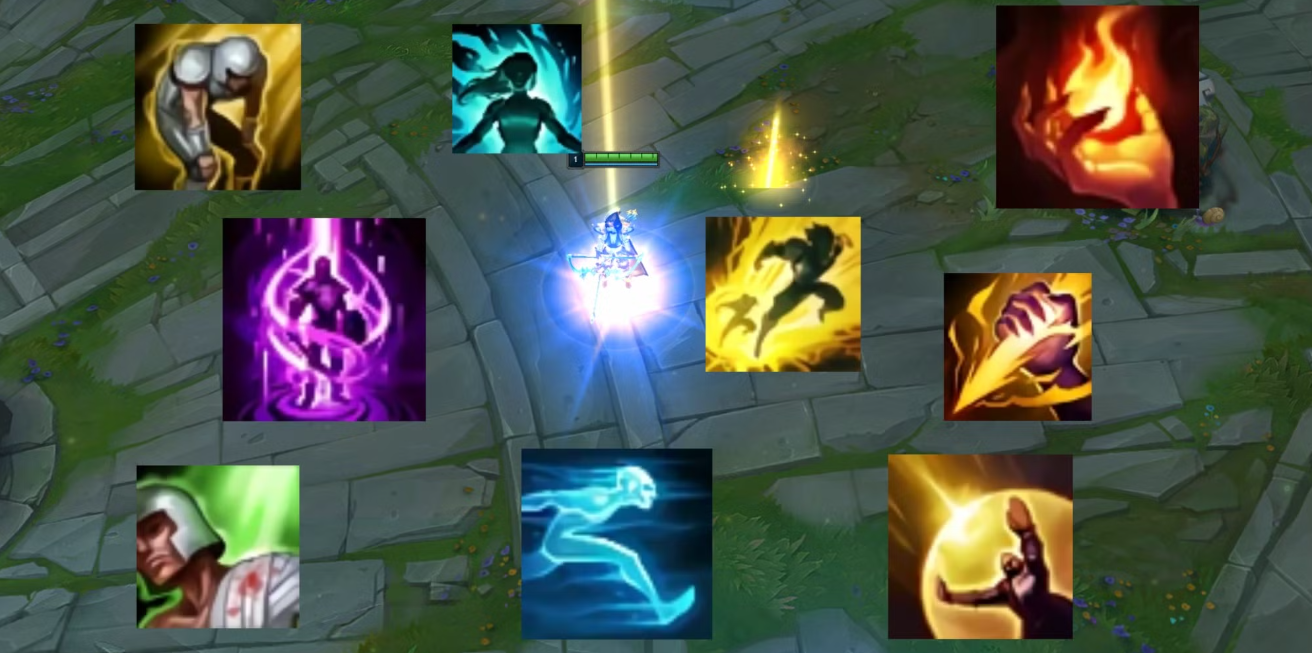 Spells for supports in LoL