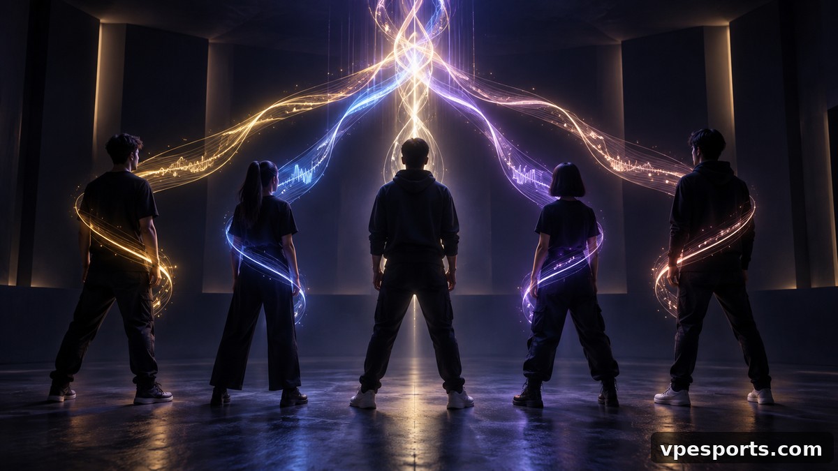 League Act 2 Set for Music Theme
