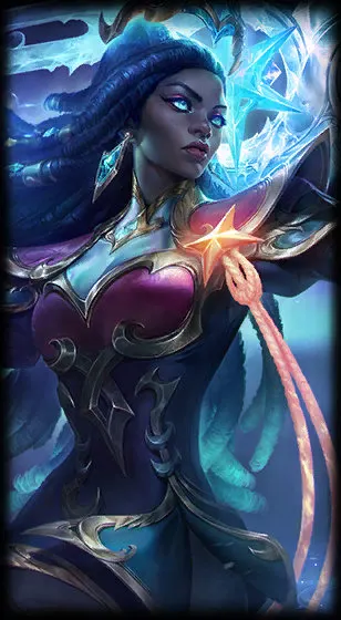 Winterblessed Senna — Senna skin splash art