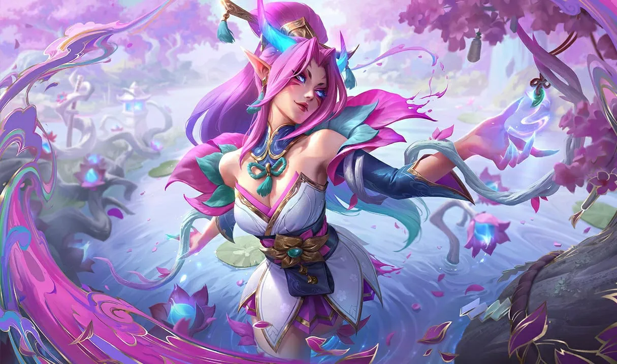 Spirit Blossom Zyra splash art