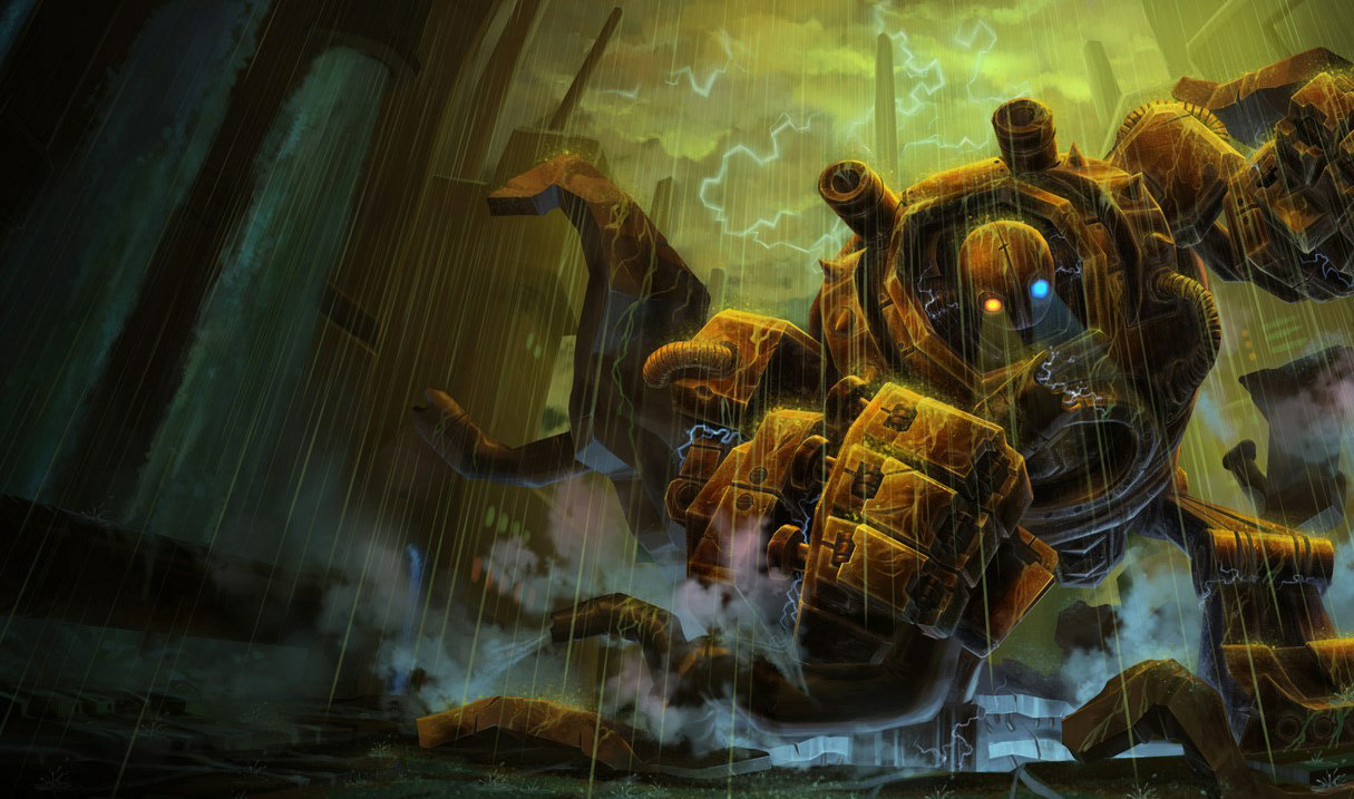 Rustier Blitzcrank splash art